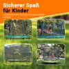 12x Trampolin Stangenschutz Schaumstoff 92 cm – PE Polster Produktbild-Vorschau 6