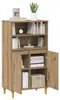 vidaXL Hoge kast Artisan-eikenhout, 60 x 36 x 110 cm, Productafbeelding-voorbeeld 3