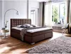 Boxspringbett IMOLA-114 180x200 in Braun, Härtegrad H2 Produktbild-Vorschau 1