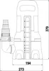 GARDENA Tauchpumpe 9044-20, Aquasensor, Schmutzwasser, 750 Produktbild-Vorschau 9