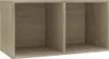 Contenitore per dischi in rovere Sonoma 71x34x36 cm Anteprima dell’immagine prodotto 9