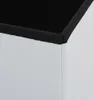 Stolička s úložným prostorem 2 ks. Bílá Imitace kůže Náhled obrázku produktu 8