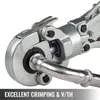 Presszange 12-28 mm Typ V, Crimpzange Presszange 6 T Produktbild-Vorschau 3