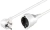 Verlängerungskabel Schutzkontakt, 2 m, weiß, (3\*1,5 mm²) Produktbild-Vorschau 3