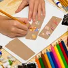 Blanko Lesezeichen, 60 Stück Papier Lesezeichens Basteln Produktbild-Vorschau 5