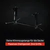 GORILLA SPORTS® Hrazda na shyby pro montáž na strop, Náhled obrázku produktu 7