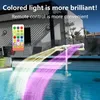 Verstellbarer Pool-Brunnen mit bunten LED-Lichtern Produktbild-Vorschau 4