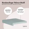 Lycce Bankauflage Klemmkissen 1 Leiste, Sitzkissen Produktbild-Vorschau 2