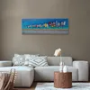 Italienischer Leinwand Leinwandbild - Colourful Boats (1 Produktbild-Vorschau 4