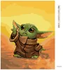Diamondi - Diamond painting - BABY YODA, 40X50 cm, mit Produktbild-Vorschau 3