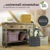 Kallax Boxen Cord | faltbare Aufbewahrungsboxen 33x33xH31cm Produktbild-Vorschau 11