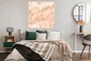 MuchoWow® Poster Marmor - Rosa - Gold 100x100 cm - Produktbild-Vorschau 4
