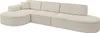 ALTDECOR Ecksofa in L-Form MARI-L2 - 328x171x79,5 cm Beige Produktbild-Vorschau 2