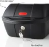 A black storage box with a key and a red accent. Náhľad obrázku produktu