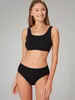 Schiesser Damen 2 er Pack Midi Gr. 40  schwarz Produktbild-Vorschau 5