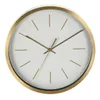 Orologio da parete rotondo in oro bianco 25 cm Anteprima dell’immagine prodotto 1