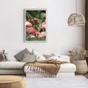 Gerahmtes Poster - Rahmen in heller Eiche - Palmen Herde Produktbild-Vorschau 7