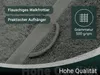 3er Set Duschtücher, 100% Baumwolle, 70x140 cm, grau Produktbild-Vorschau 6