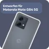 Hülle Motorola Moto G84 5G Schutzhülle - Cazy - Transparant Produktbild-Vorschau 2