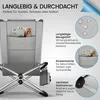 ELONEO Schaukelliege Outdoor mit Tasche, Relaxliege bis Produktbild-Vorschau 6