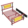 Metallbettgestell für Kinder 90*200 mit Schubladen, Produktbild-Vorschau 5