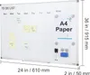 VEVOR Whiteboard Schreibtafel 91x61cm Wandtafel Magnettafel Produktbild-Vorschau 8