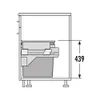 Abfallsorter EURO CARGO S-60/2 / 60 cm Schrankbreite / Produktbild-Vorschau 3