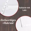 Schürze mit Latz 65% Polyester, 35% Viskose, 75x100 cm Produktbild-Vorschau 3