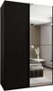 MEBLE KRYSPOL LUX 3 Schrank - 245,5x150x64cm - Schwarz, Produktbild-Vorschau 1