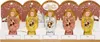 Lindt Mini Angel Metallic perforato 5 figure di cioccolato Anteprima dell’immagine prodotto 3