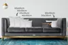 MuchoWow® Zierkissen Sofakissen Wohnzimmer Dekokissen 50x30 Produktbild-Vorschau 3