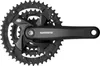 Pedivelle Shimano Acera FC-M371 170mm 4 bordi 48-36-26 nero Anteprima dell’immagine prodotto 2