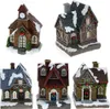 ToCi Beleuchtetes Weihnachtsdorf mit 5 Weihnachtshäuser Produktbild-Vorschau 1