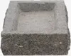 Charmante Vogeltränke Granit rechteckig, im Landhaus Stil, Produktbild-Vorschau 2
