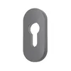Premium Zylinder Schutzrosetten, Farbe:Titan, Form:Oval Produktbild-Vorschau 9