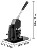VEVOR Button Machine Button Maker 200 ks 58 mm a 300 ks 25 Náhled obrázku produktu 9