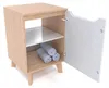 Waschbeckenunterschrank Weiß/Eiche 45 x 45 x 70 cm Produktbild-Vorschau 6