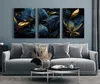 Wandbild Wanddeko Kobalt auf Leinwand - ökologische Tinte, Produktbild-Vorschau 2