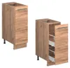 Apothekerschrank Vicco Fame-Line Goldkraft Eiche 30 cm ohne Produktbild-Vorschau 5