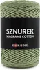Makramee-Garn Baumwolle 2mm 200m Salbei Kokonki Produktbild-Vorschau 1