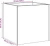 vidaXL Pflanzgefäß Artisan-Eiche 40x40x40 cm Holzwerkstoff Produktbild-Vorschau 8