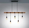 Lindby Hängeleuchte Rom, 5-flg., Holz, Seil, schwarz, 116 Produktbild-Vorschau 6