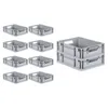 SuperSparSet 10x Eurobox NextGen Grip mit Scharnierdeckel Produktbild-Vorschau 3