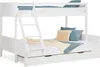 Homestyle4u dětská postel patrová postel 90x200 a 140x200 s Náhled obrázku produktu 2
