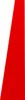 A red trapezoidal shape on a white background. Produktbild-Vorschau