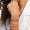 Thomas Sabo Armband Charm-Club Rosa Perlen Weiße Steine Produktbild-Vorschau 2