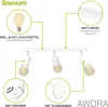 linovum AWORA Deckenleuchte E27 3 flammig weiß drehbar - Produktbild-Vorschau 3