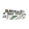 Werkzeugkoffer Steckschlüssel Ratschen Nüsse Set 1/4", 3/8" Produktbild-Vorschau 2