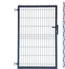GARTENTOR 150 cm anthrazit graphit Einstabmatten 3D RAL7016 Produktbild-Vorschau 1
