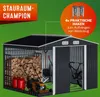 GARDEBRUK® XXL Metall Gerätehaus 5m² mit Fundament Produktbild-Vorschau 2